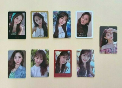 kpop Twice 9th mini album More and More OFFICIAL photocard Photo