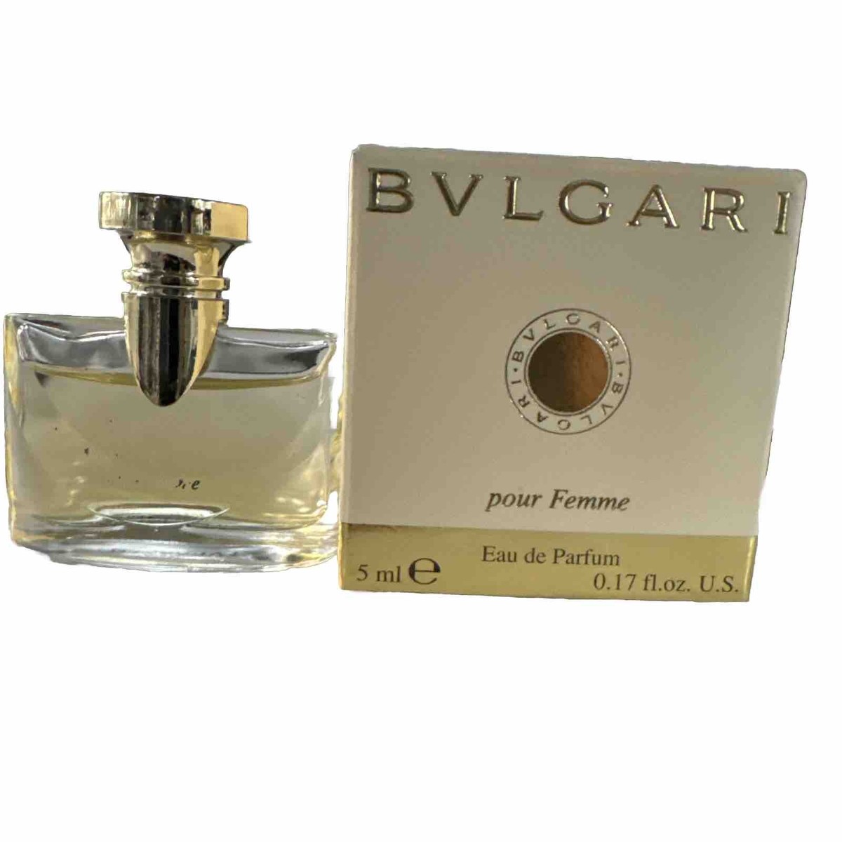 Authentic Pour Femme by Bulgari Mini Eau de Parfum Splash 5ml/0.17