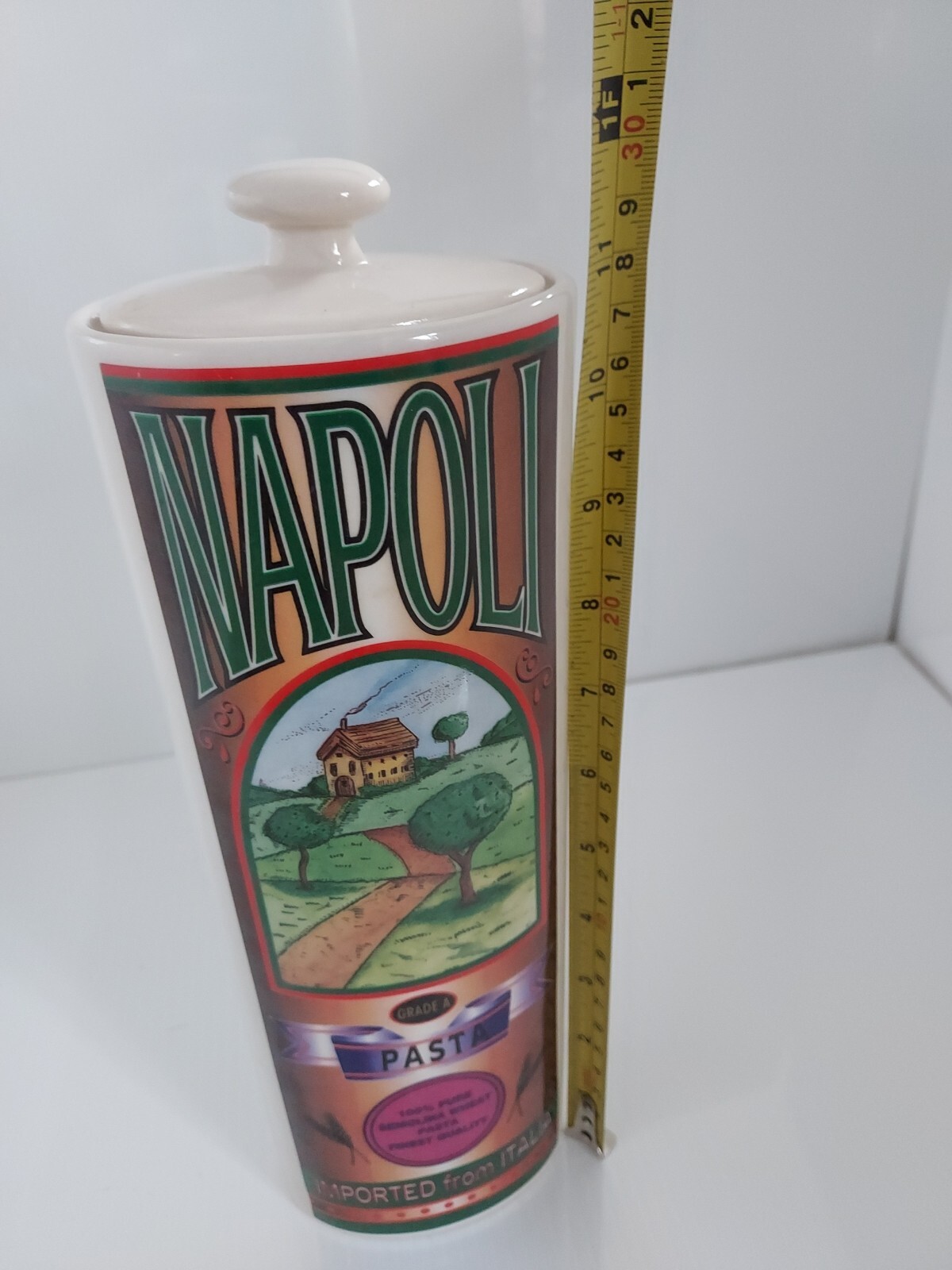 Corner Grocery Roshco Inc. Napoli Pasta Canister eBay