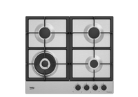 Beko HIAW64225SX Kochfeld 60 Cm Edelstahl 4 Brenner
