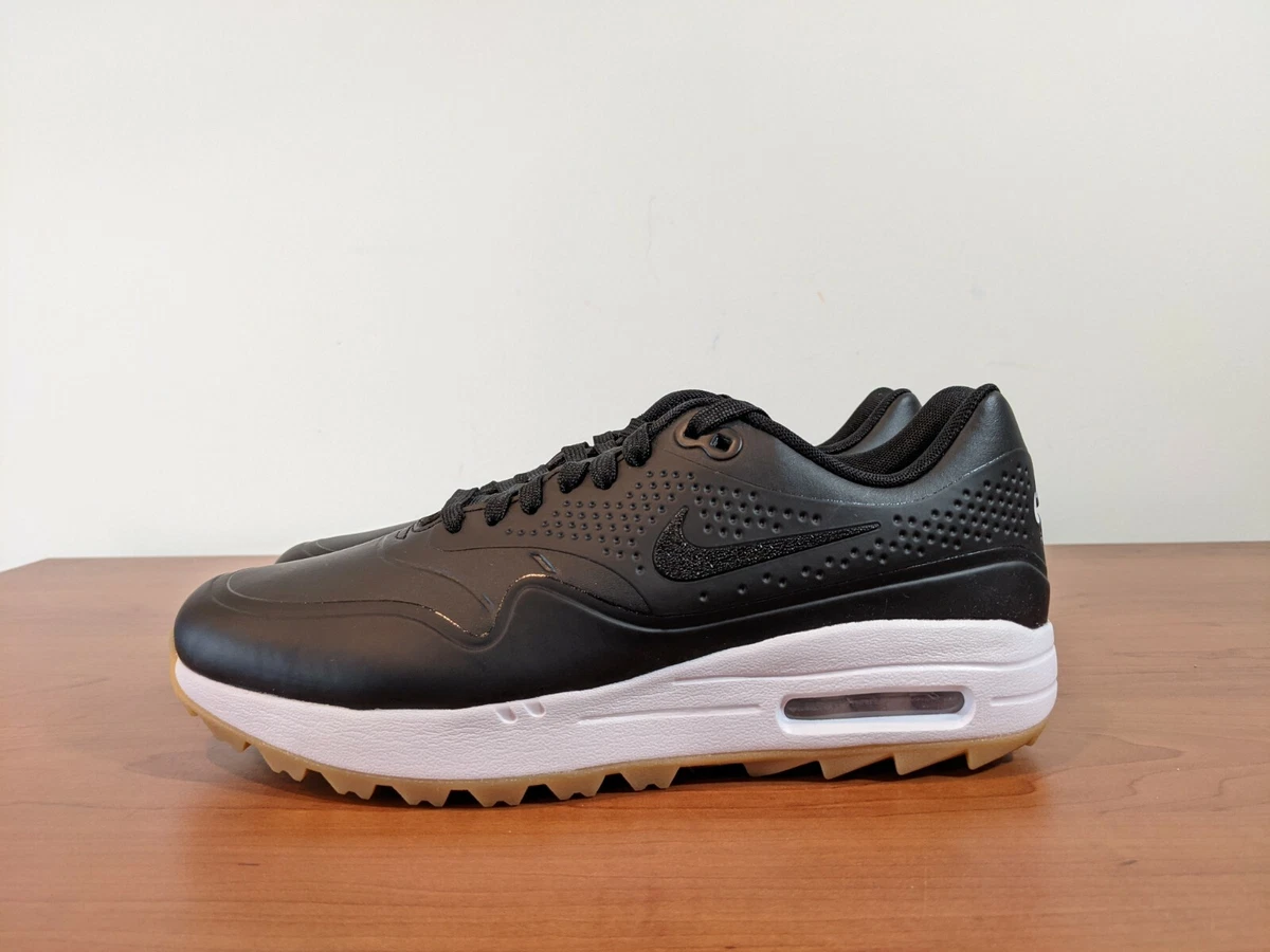 Nike mens air max 1 spikeless golf best sale shoes