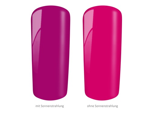 Effekt UV LED Gel FARBGEL Solar pink French Modellage Nail Art Design Nagel - Bild 3 von 3