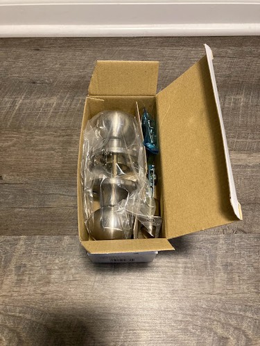 SCHLAGE RESIDENTIAL J10BB-K11-630 J10 Builders Basics Knob Lock Lot of 2 - Picture 3 of 4