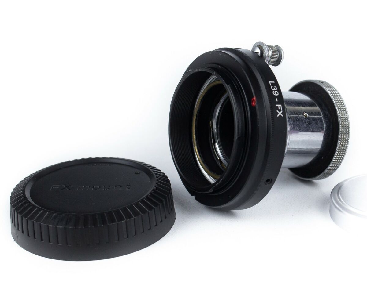 Lens INDUSTAR - 22 Red P f 3.5/ 50mm Copy Leica Mount M39 Lens INDUSTAR - 22 Red P f 3.5/ 50mm Copy Leica Mount M39