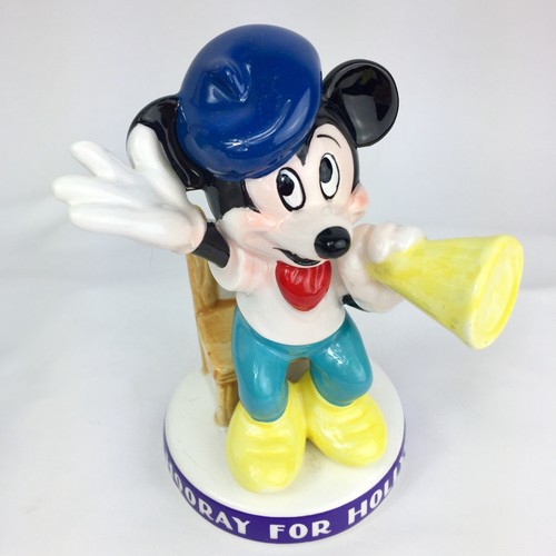 Vintage Porcelain Hooray for Hollywood Mickey Mouse The Director Figurine - Picture 2 of 6