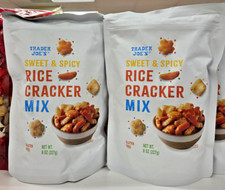 Trader Joe's Sweet Spicy Rice Cracker Mix 8oz 227g 2 Bags