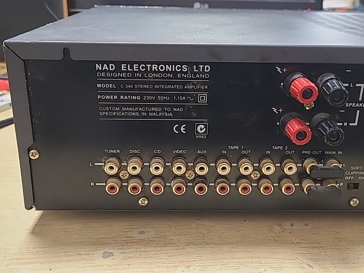 NAD C 340 Stereo Verstärker | Amplifier | gebraucht