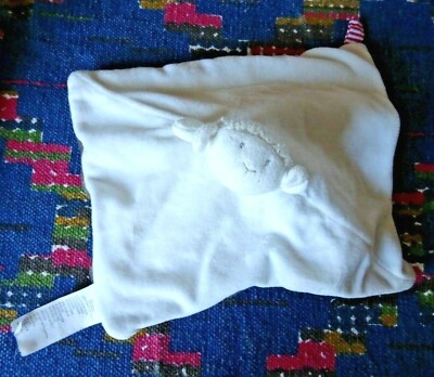 UP/ DOUDOU PLAT JACADI REVERSIBLE LOUP AGNEAU MOUTON BLANC GRIS