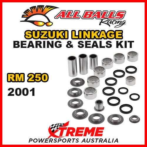 27-1131 For Suzuki RM250 RM 250 2001 Linkage Bearing Kit Dirt Bike - Afbeelding 1 van 2
