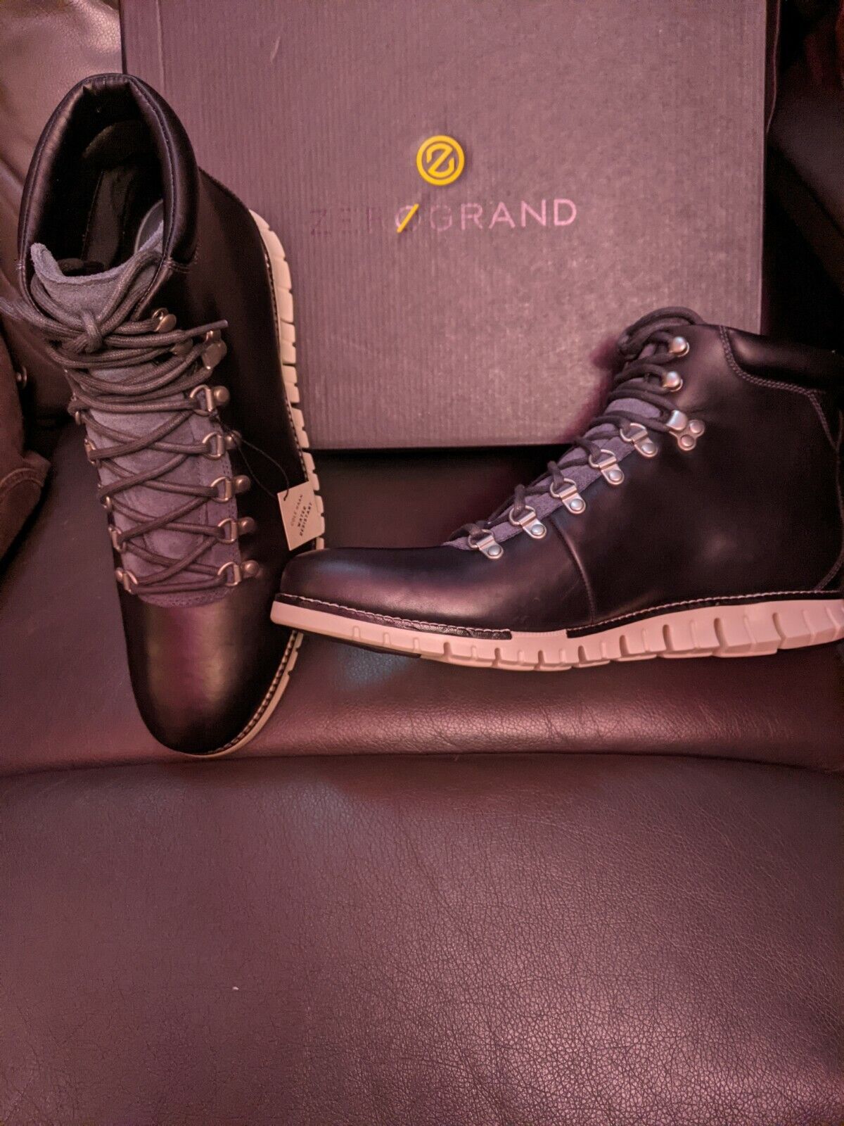 Cole Haan Special price for a limited time New product! New type Men's ZeroGrand Hiker ZG WR Boots HIKER CASUAL Turbule