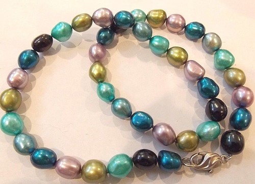 Honora Collection Fresh Water pearls Necklace 18” Sterling silver 925
