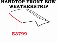 1968-1975 Corvette Weatherstrip Hardtop Front Bow Usa 1968-1975 Corvette Weatherstrip Hardtop Front Bow Usa
