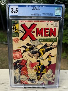 CGC 3.5 X Men #1 (1963) Marvel Comics – 1st Appearance of the X Men & Magneto