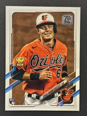 2021 Topps Base #143 Ryan Mountcastle RC Baltimore Orioles Rookie Cup ASR