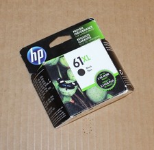Genuine HP 61XL Black Ink Cartridge Exp: 2016 - New Sealed - Free Shipping