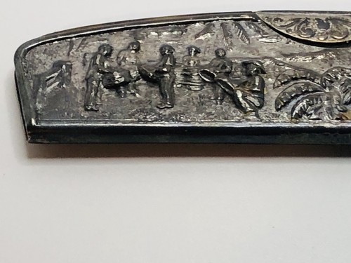 Vintage Decorative metal removable comb - Picture 3 of 6