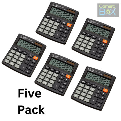 Citizen Smart Tischrechner - 5er Pack