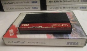 Sega Master System GOLVELLIUS: VALLEY OF DOOM  w/Cartridge & Box (CB)