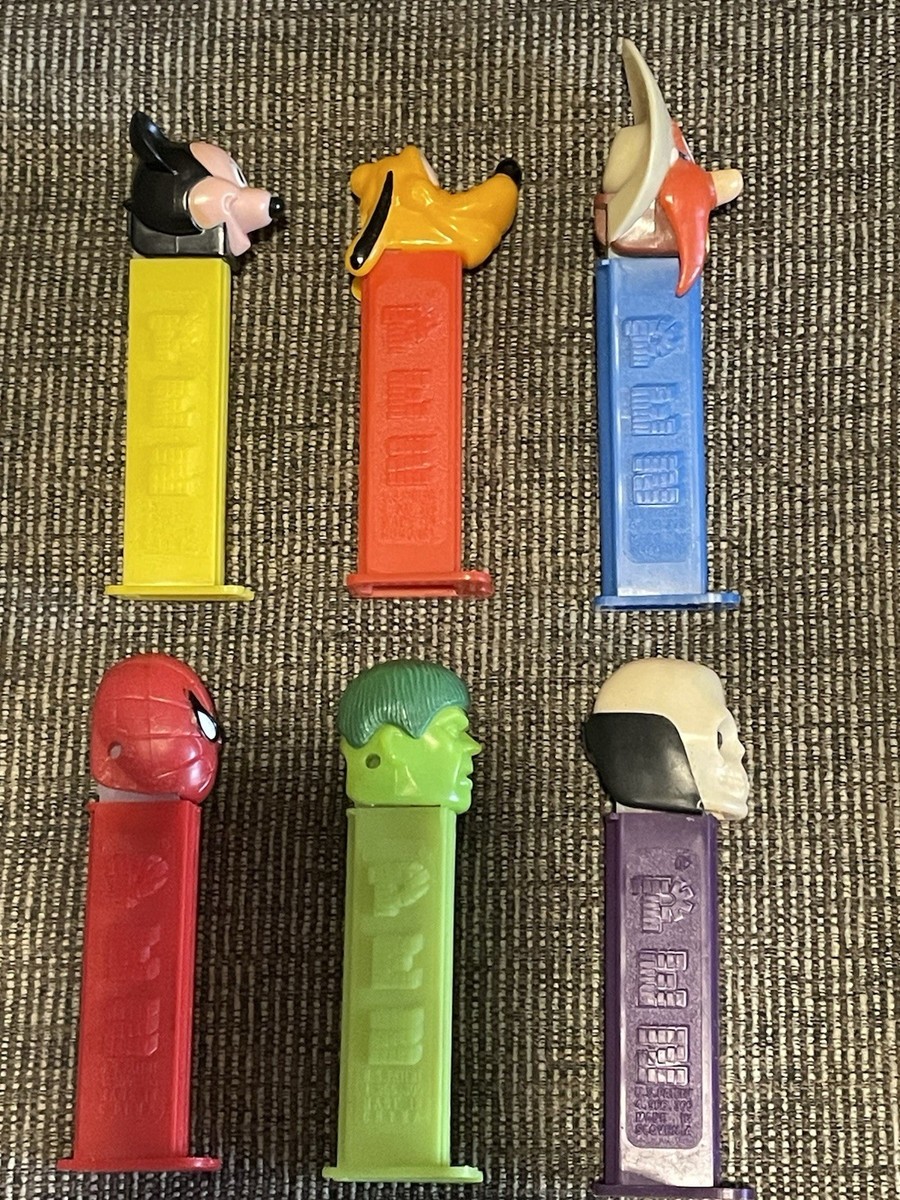 6 Assorted Pez Dispensers, All with Feet | eBay