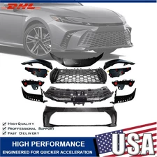 For 2025 Toyota Camry SE/XSE Front Bumper Cover Grille  w/ Radar Sensor Hole 