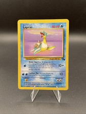 Lapras - 25/62 - Pokemon Fossil Unlimited Rare Card WOTC MP