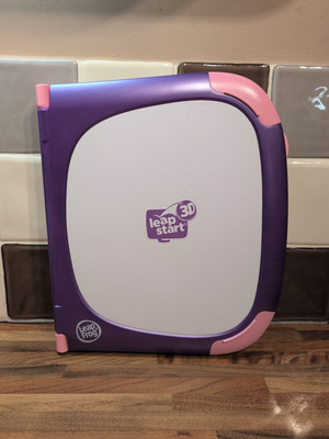 LEAPFROG LEAPSTART 3D PINK/LILA INTERAKTIVES LERNSYSTEM - GETESTET - KEINE BÜCHER