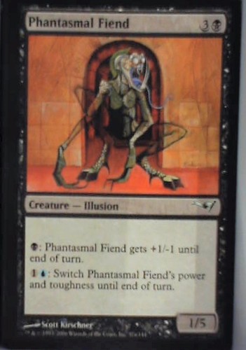 Phantasmal Fiend #57a Coldsnap Theme Deck Reprints MTG