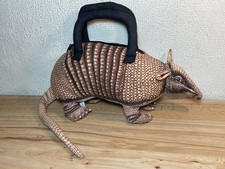 Vintage Accoutrements Armadillo Handbag Purse Plush Stuffed Animal 12" 1996