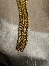 Vintage Sarah Coventry 24 In Gold Toned Chain