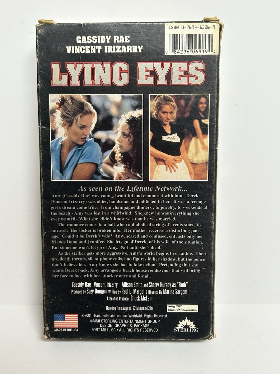 Lying Eyes VHS Tape 1996 Rare Out-of-Print Lifetime True Stories