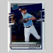 Donnie Walton Rookie #70 2020 Donruss Optic Seattle Mariners Baseball Card MLB