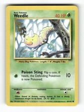 weedle pokemon card price & Details  Delta Species [Grass] Weedle Holo - EX FireRed