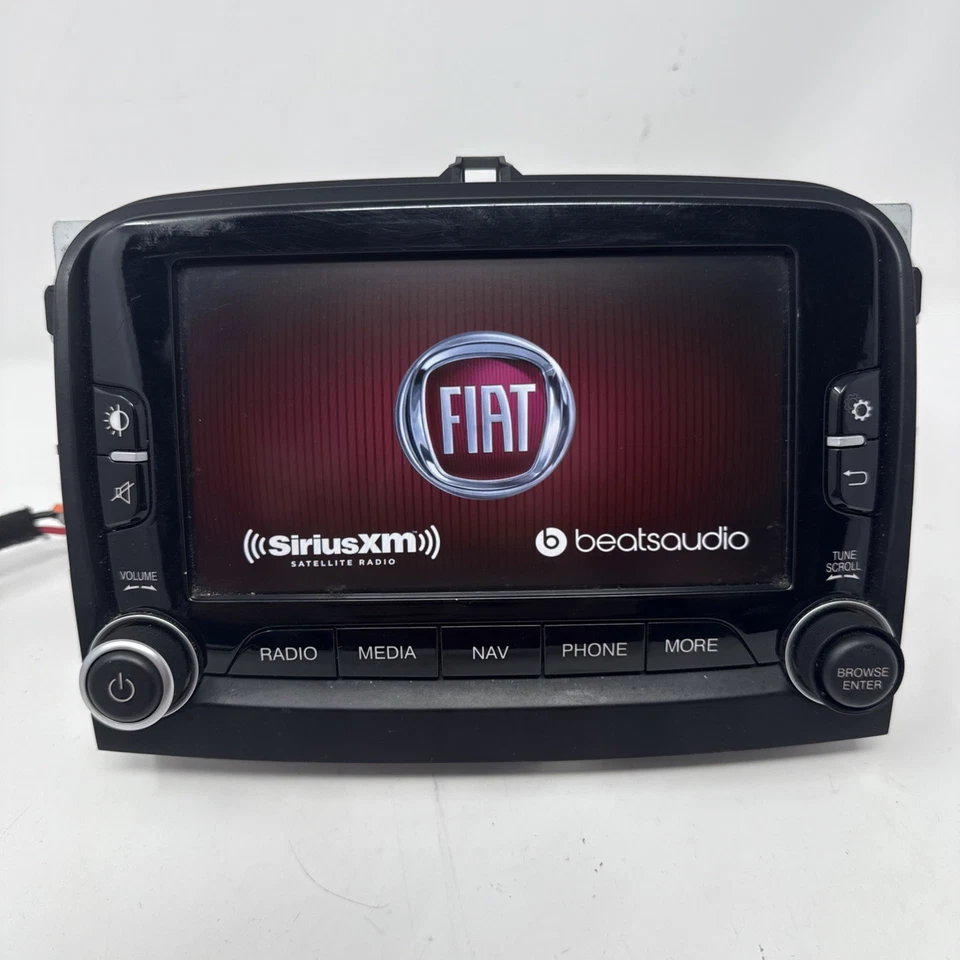 2014-2017 FIAT 500L Navigation GPS FM Radio Info Screen Display UConnect VP3OEM - Image 2 of 4