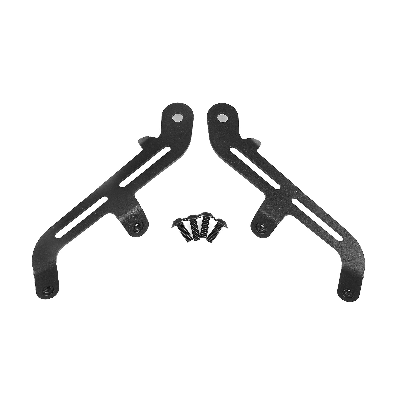 Motorcycle Windshield Windscreen Shield Guard Kit For Triumph T100 T120 Black