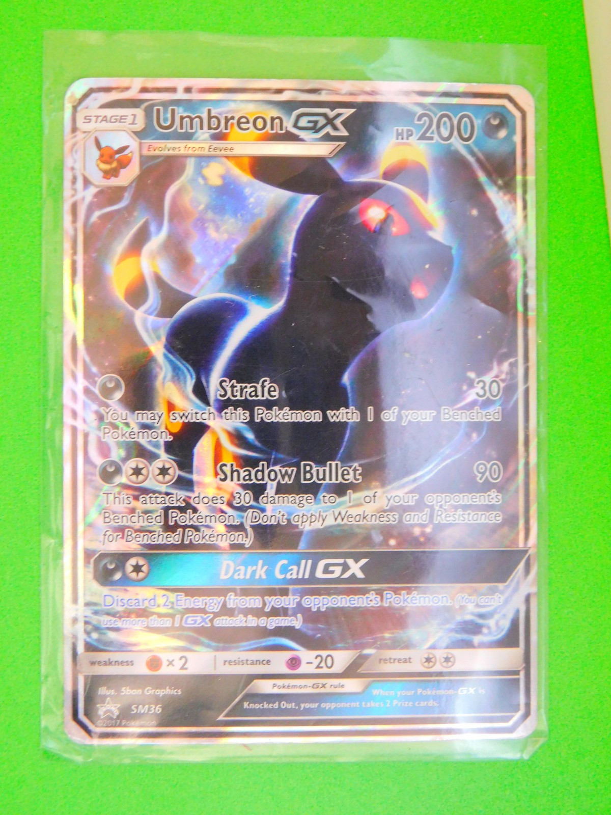 Umbreon GX Pokemon SM Promos #SM36