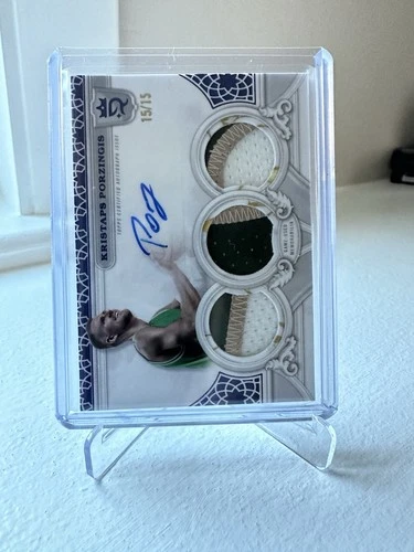 2023-24 Topps Royalty - KRISTAPS PORZINGIS Superior Jersey Signatures 15/15 GU