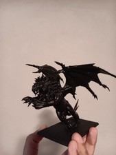 Chaos Lord On Manticore Warhammer The Old World Model Assembled Primed