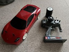 Tamiya Ta-05 Ferrari Touring Car Carrozzeria Rc Modello Funzionante Scala 1/10