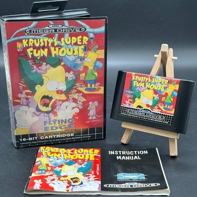 Sega Mega Drive Spiel  Krustys Super Fun House