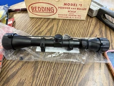 3-9X40 VARIABLE POWER RIFLE HUNTING SCOPE PLEX RINGS CAPS INCLUDED