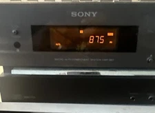 Sony CMT-BX1 Micro Hi-Fi Component System CD Player, AM/FM, No Remote - Tested