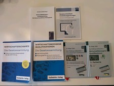 Verschiedene Bücher zur Prüfung und Gesetze...