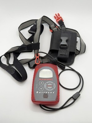 Mammut Barryvox Opto 3000 LVS-Gerät 457 kHz Swiss Made Komplett mit Brustgurt