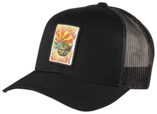 Rip Curl Custom Curve Trucker Hat - Black - New