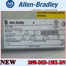 2098-DSD-150X-DN New Sealed AB PLC Ultra 3000 Servo Drive Free Ship US AB