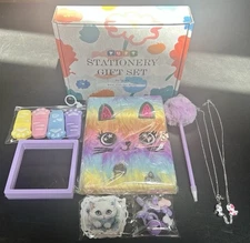 Tuzt Stationary Gift Set For Girls (cat)