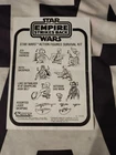 Action Figures Survival Kit 1980 Instructions STAR WARS Vintage Original PART