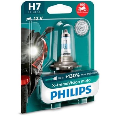 PHILIPS X-TREMEVISION MOTO H7 GLÜHLAMPE 12V 55W BLISTERPACK | 12972XVBW