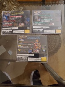 Sega Saturn lot Capcom Generation 1,3, And 4 