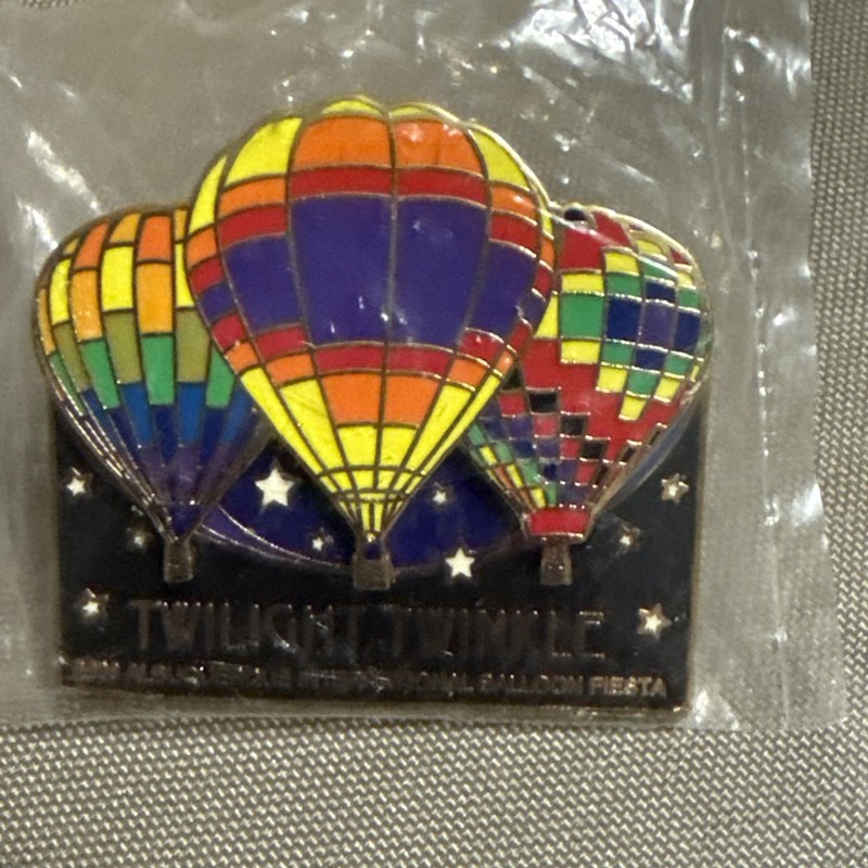 2008 Albuquerque International Hot Air Balloon Fiesta Twilight Twinkle AIBF Pin